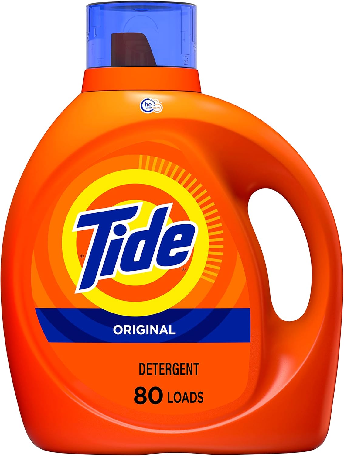 Tide Liquid Laundry Detergent Soap, Original Scent, HE Compatible, 64 Loads, 84 fl oz