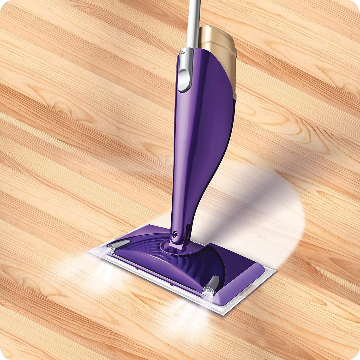 Swiffer WetJet Multi-Purpose Floor Cleaner Solution with Febreze Refill, Lavender Scent, 1.25 Liter -42.2 Fl Oz (Pack of 2)