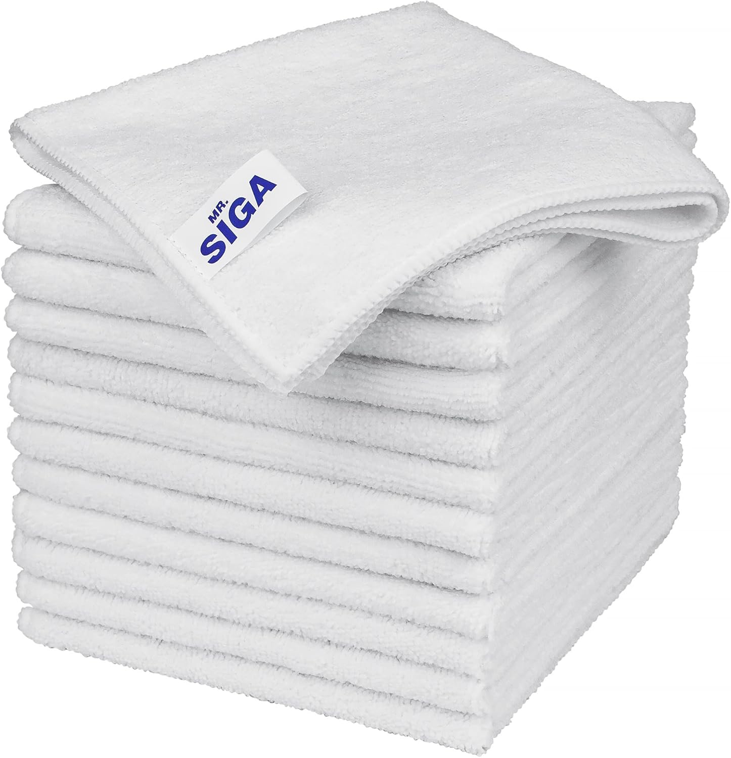 MR.SIGA Microfiber Cleaning Cloth,Pack of 12,Size:12.6