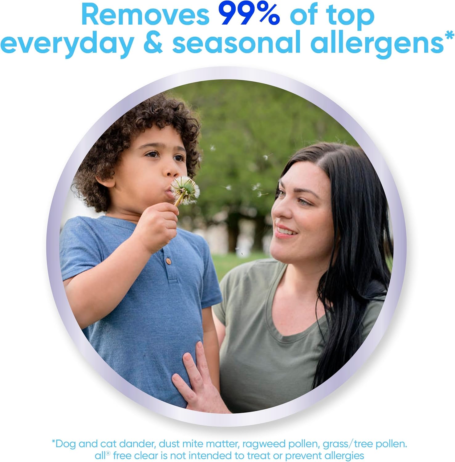 all Liquid Laundry Detergent, Free Clear for Sensitive Skin, Unscented and Hypoallergenic, 2X Concentrated, 110 Loads