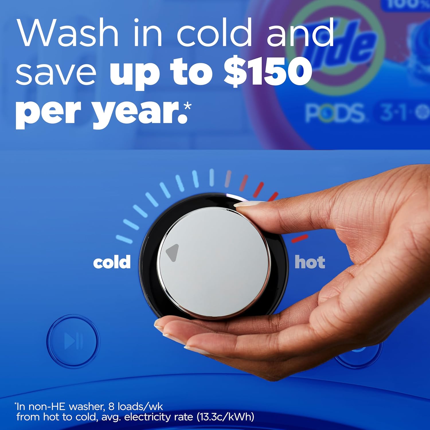 Tide PODS Laundry Detergent Pacs, Original Scent, 112 Count, Powerful 3-in-1 Clean in one Step, HE Compatible