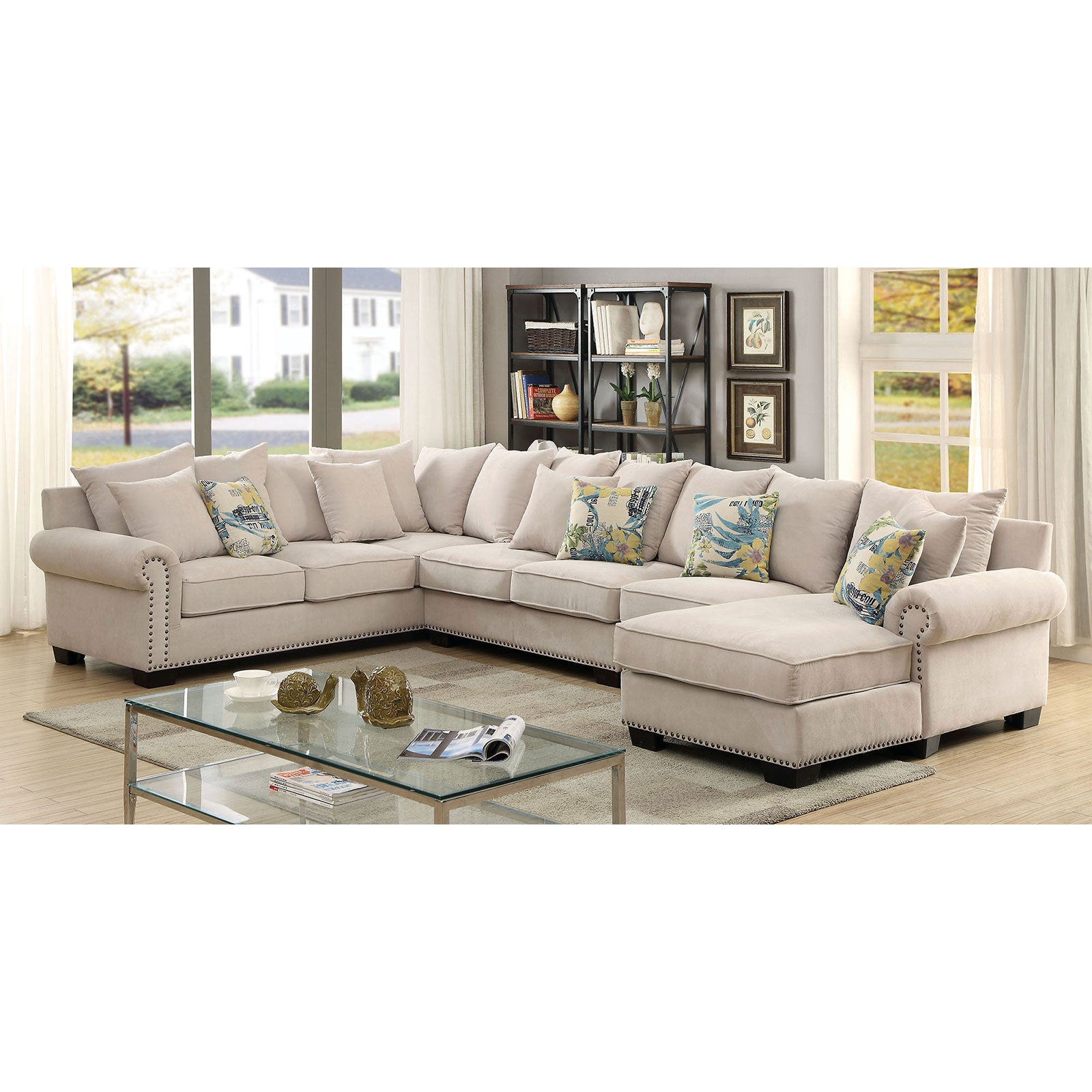 SKYLER Sectional + Chair