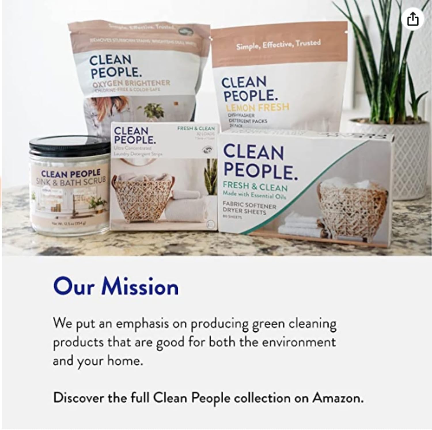 The Clean People Fabric Softener Sheets - Dryer Sheets - Softens & Removes Static Cling - Vegan Laundry Softener With Essential Oils - Fresh Scent, 120 Pack