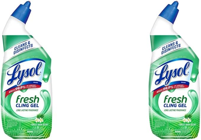 Lysol Cling Gel Toilet Bowl Cleaner, Country Scent, 24 Fl Oz (Pack of 3)
