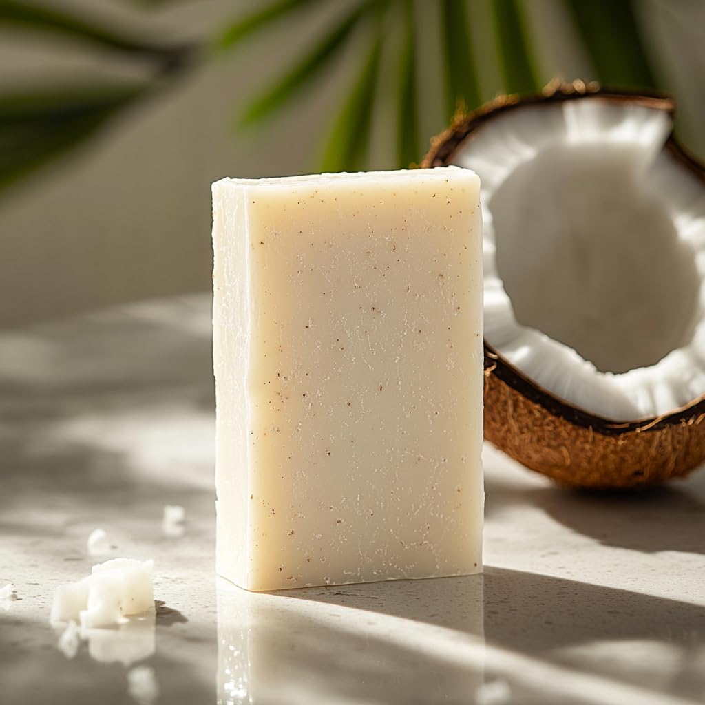 Handmade Vegan Natural Bar Soap Cold Pressed For Face And Body, With Premium Essential Oils, Eucalyptus & Peppermint For Men And Women 3 Pack (Lavender)