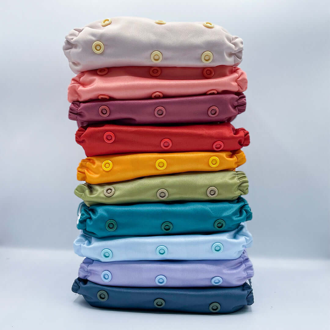 Kinder Cloth Diaper Co. Boho Basics Pocket Cloth Diaper with Athletic Wicking Jersey