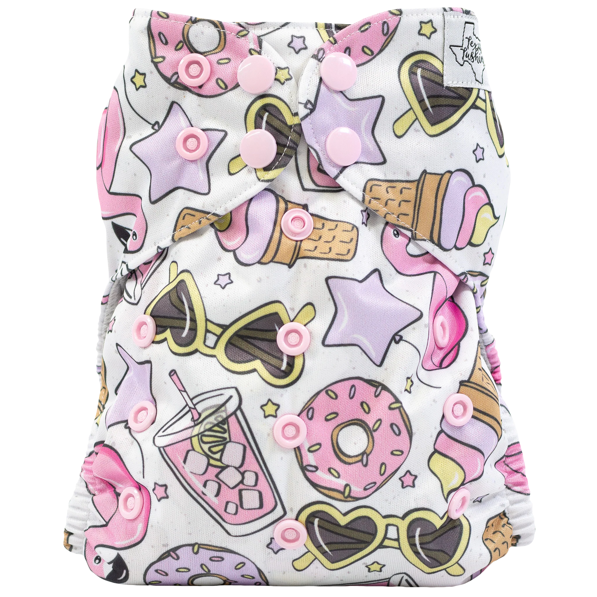 Texas Tushies Slim Fit AIO Cloth Diaper