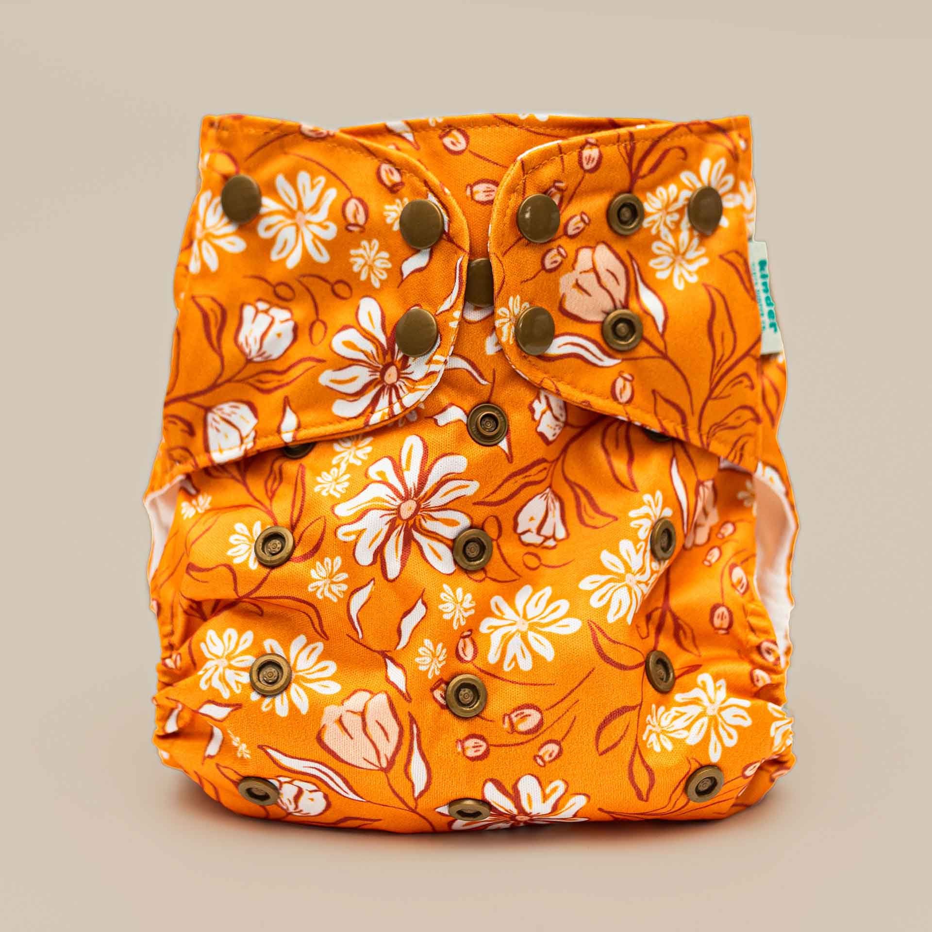 Kinder Cloth Diaper Co. Patterned Pocket Cloth Diaper with Athletic Wicking Jersey