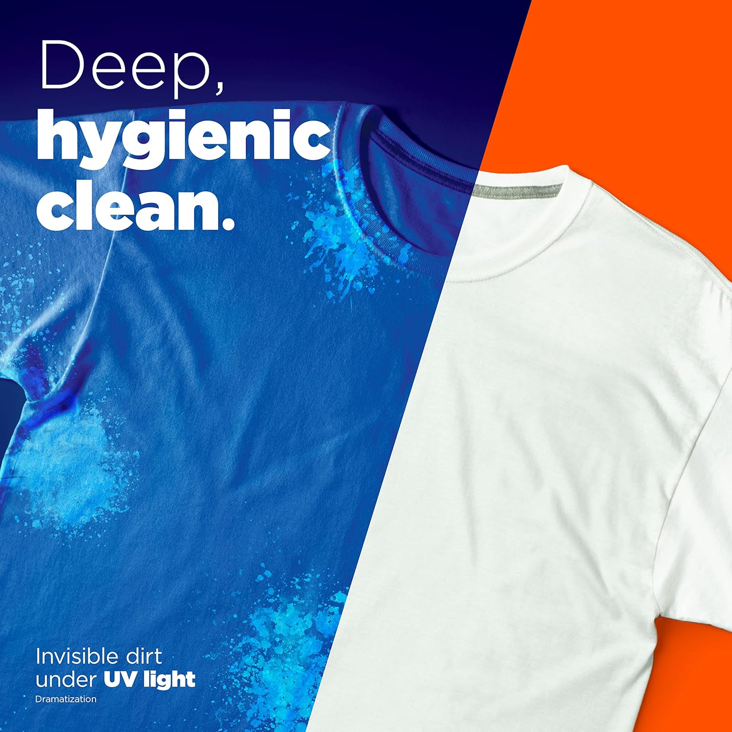 Tide Hygienic Clean Heavy 10x Duty Power PODS Laundry Detergent Pacs For Visible and Invisible Dirt, Spring Meadow Scent, 45 Count