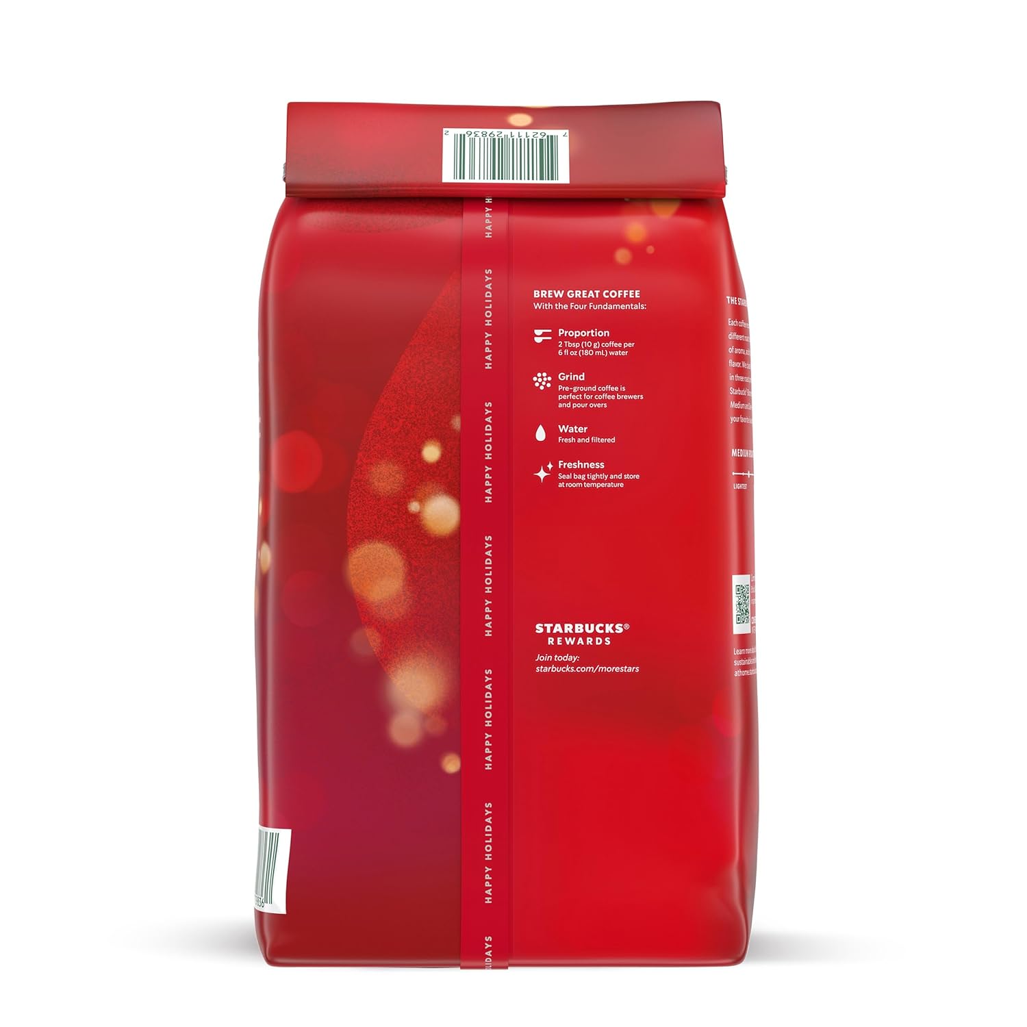 Starbucks Ground Coffee, Medium Roast Coffee, Pike Place Roast, 100% Arabica, 1 Bag (28 Oz)