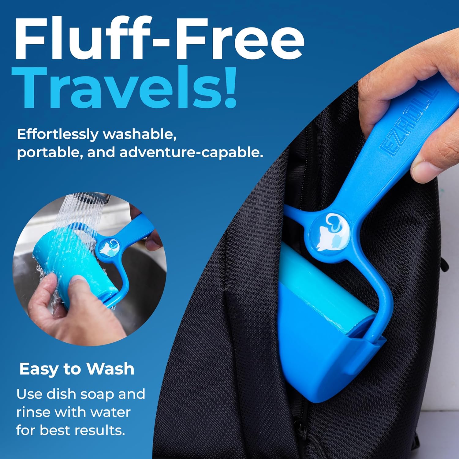 PetLovers Extra Sticky Lint Roller Mega Value Set 450 Sheets for Pet Hair Removal, Dog and Cat Lint Remover 5 Pack