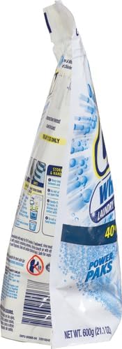 OxiClean White Revive Laundry Whitener and Stain Remover Power Paks, 24 Count