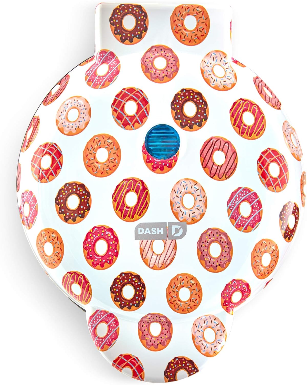 DASH Mini Donut Maker Machine for Kid-Friendly Breakfast, Snacks, Desserts & More with Non-stick Surface, Makes 7 Doughnuts - Aqua