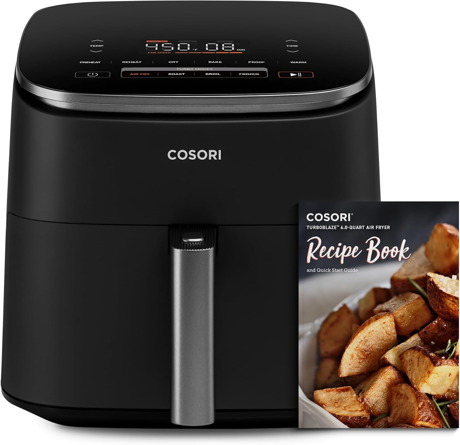 COSORI Electric Pressure Cooker 6 qt, 9-in-1 Instant Multi Cooker with Safer Venting Design, Rice Cooker, Slow Cooker, Sous Vide, Saute Pot, 1100W, Stainless Steel