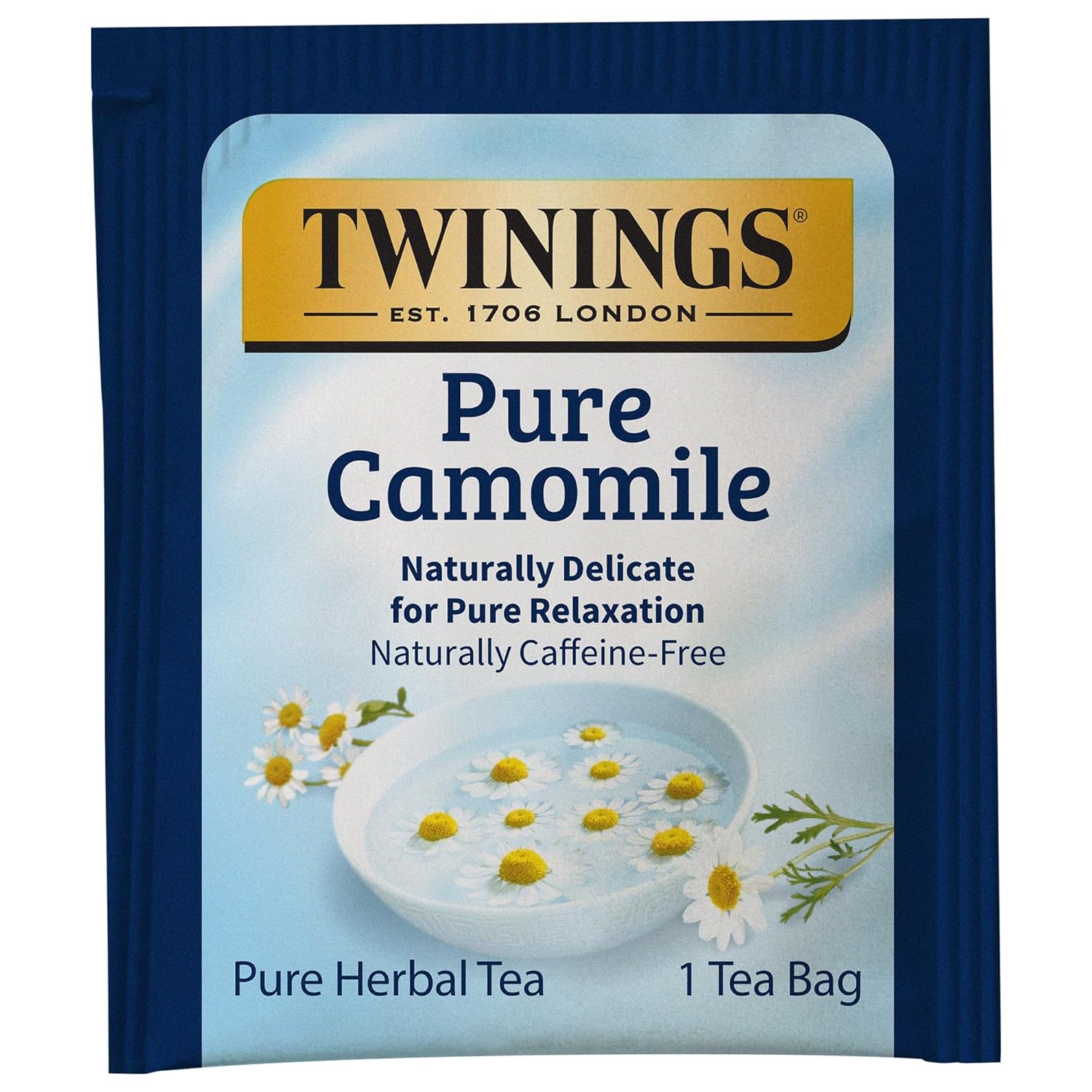 Twinings English Breakfast Black Tea Individually Wrapped Bags, 100 Count (Pack of 1), Smooth, Flavourful, and Robust, Caffeinated, Enjoy Hot or Iced | Packaging May Vary