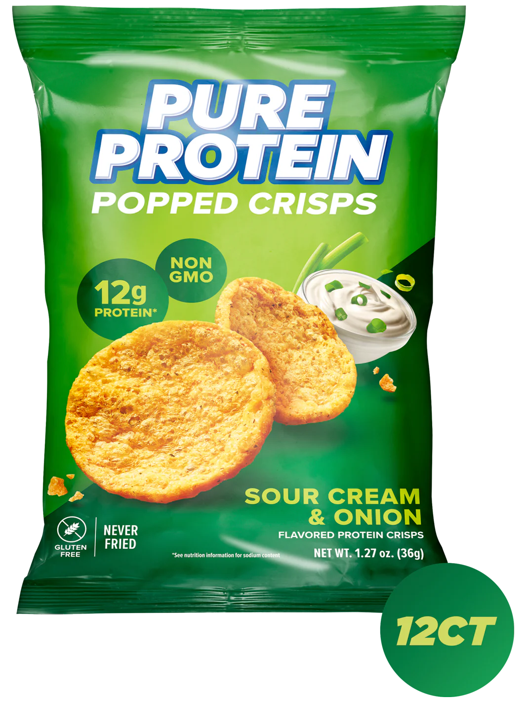 Sour Cream & Onion Popped Crisps