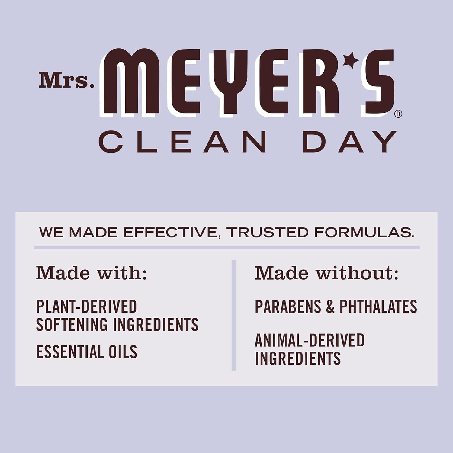 MRS. MEYER'S CLEAN DAY Dryer Sheets, Lavender, 80 ct