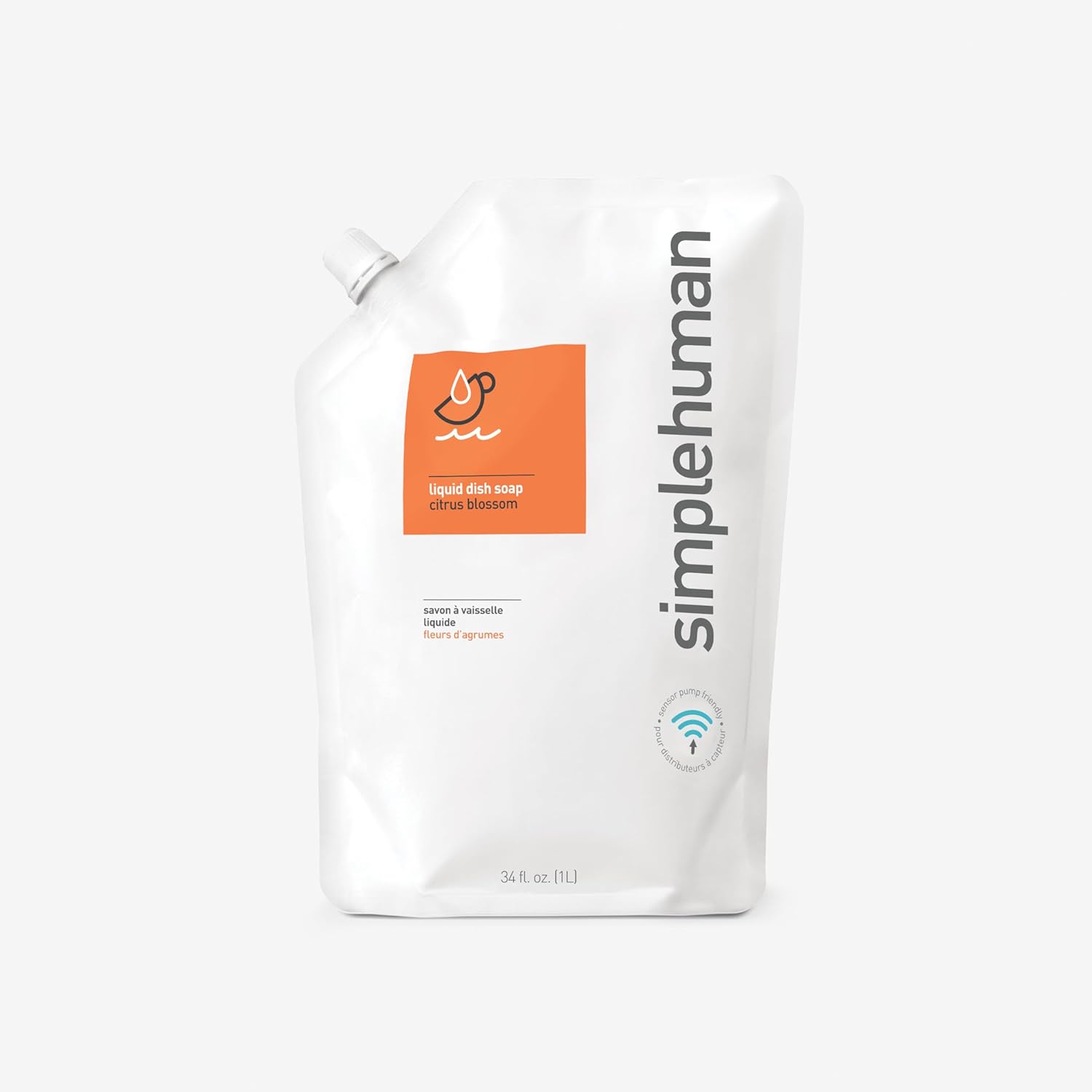 simplehuman Lavender Moisturizing Liquid Hand Soap Refill Pouch, 34 Fl. Oz.