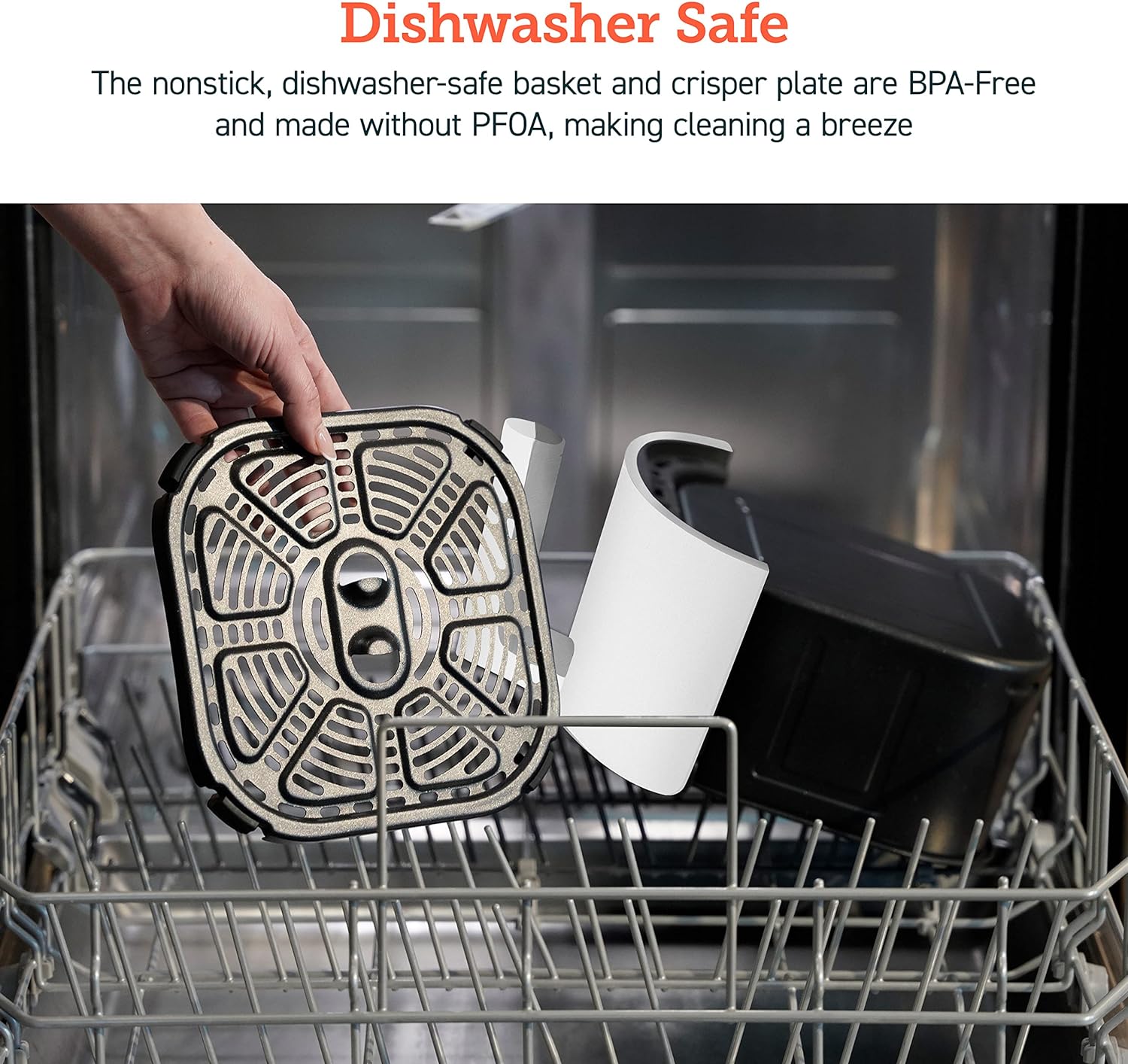 COSORI 2.1Qt Air Fryer, Small 4-in-1 Air Fryer Perfect for Simple Meals and Snack, Easy to Leftover Food to Crispy, 97% Less Oil, 30 In-App Recipes, Nonstick & Dishwasher Safe Basket