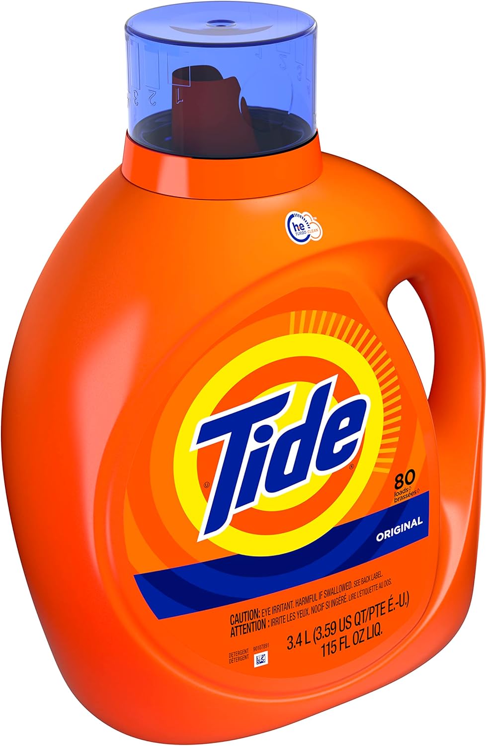 Tide Liquid Laundry Detergent Soap, Original Scent, HE Compatible, 64 Loads, 84 fl oz