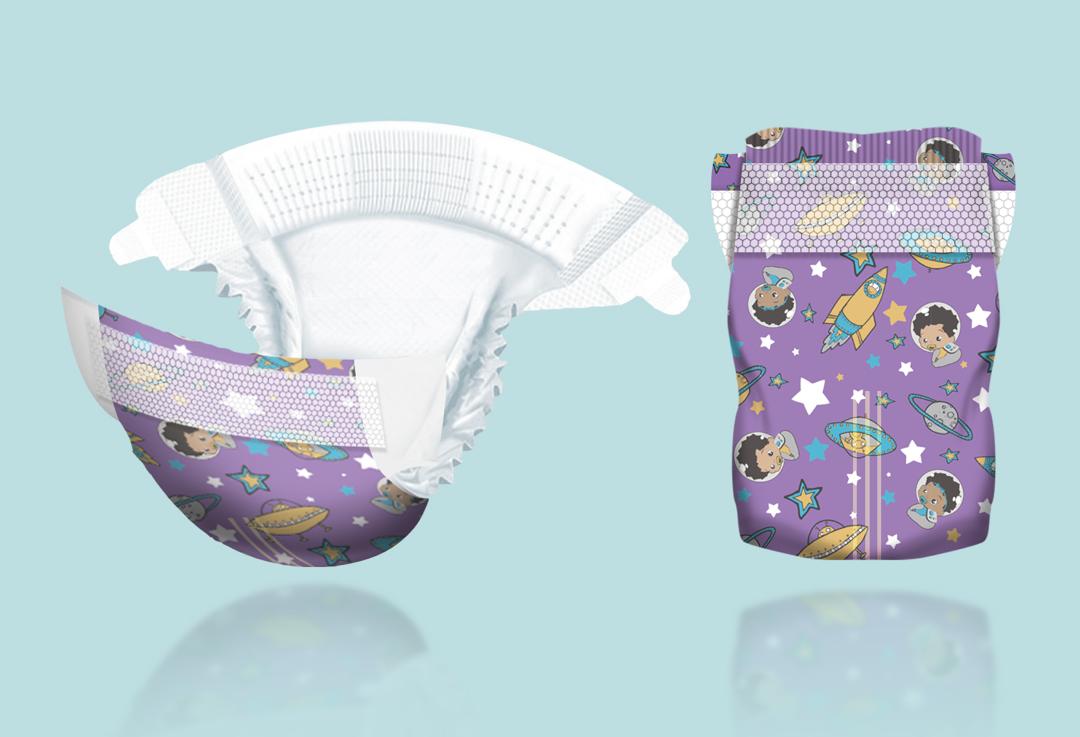 TinkyPoo Space Traveler Diapers