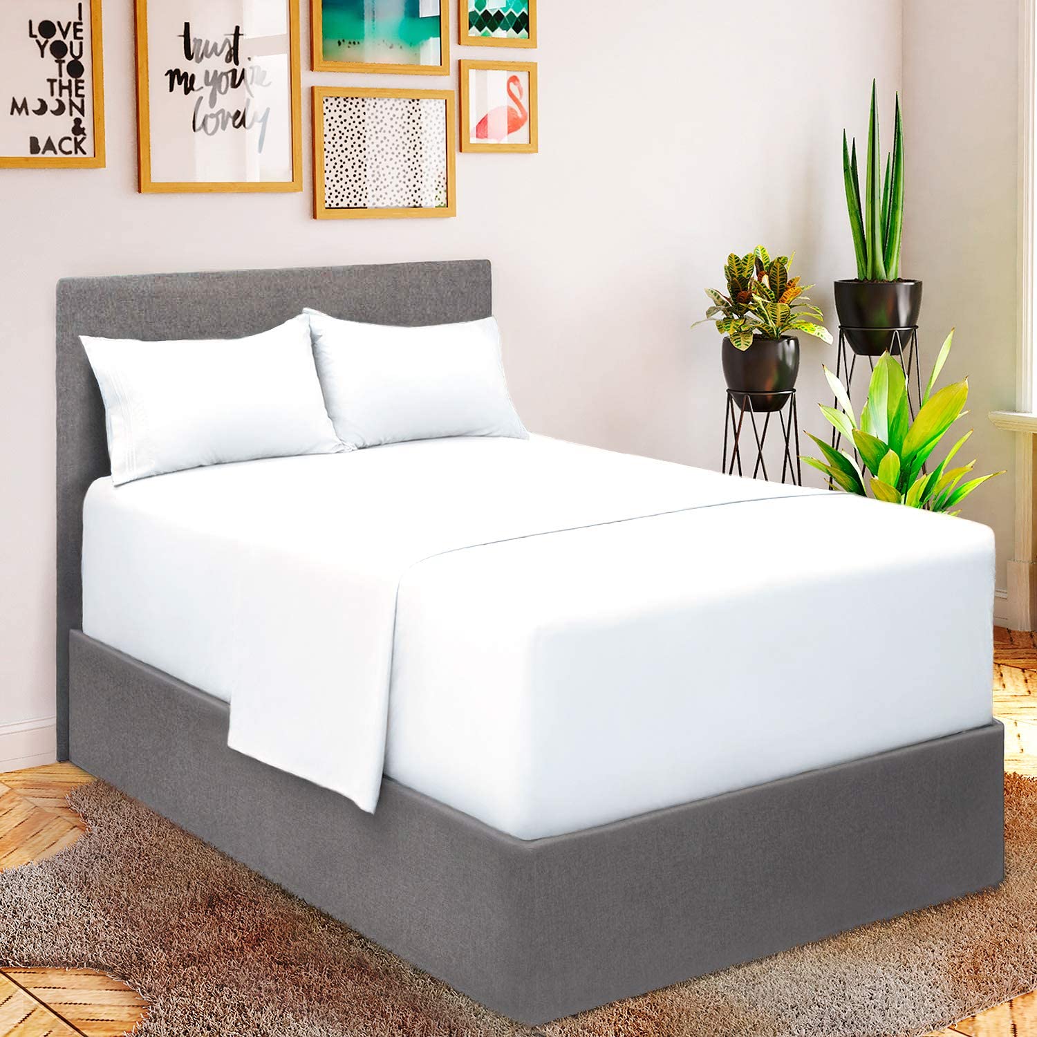 Queen Sheet Sett- 4 Piece