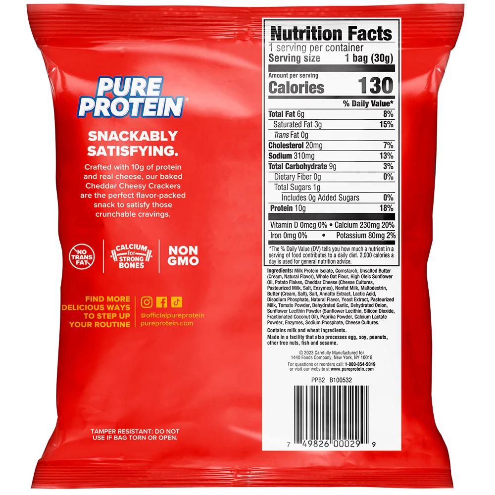 Cheddar Cheesy Cracker