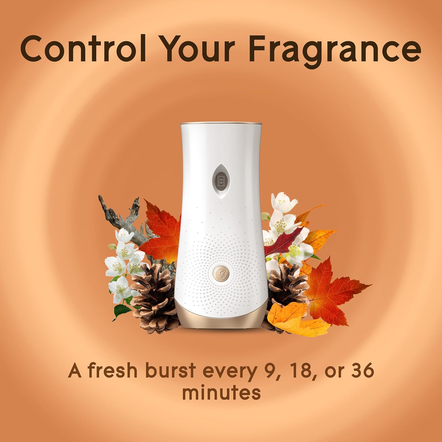 Glade Automatic Spray Air Freshener Refill, Scented Air Freshener for Home and Bathroom, Clean Linen, 6.2 Oz, 2 Count