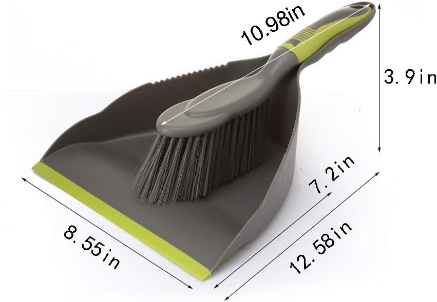 Dust pan Broom - Dust Pans with Brush,Hand Broom and Dustpan Set,Dustpan and Brush Set,Handheld Dustpan are Used to Clean Kitchens, Floors, Tables, Animal Cages.
