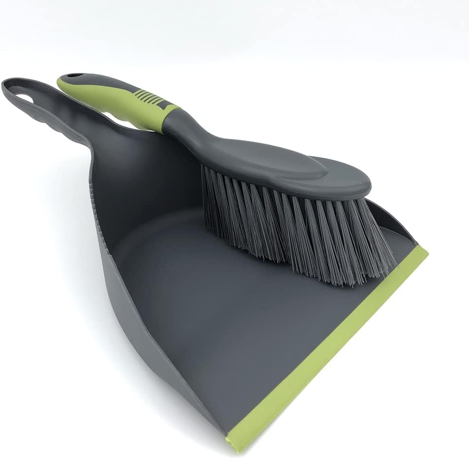 Dust pan Broom - Dust Pans with Brush,Hand Broom and Dustpan Set,Dustpan and Brush Set,Handheld Dustpan are Used to Clean Kitchens, Floors, Tables, Animal Cages.