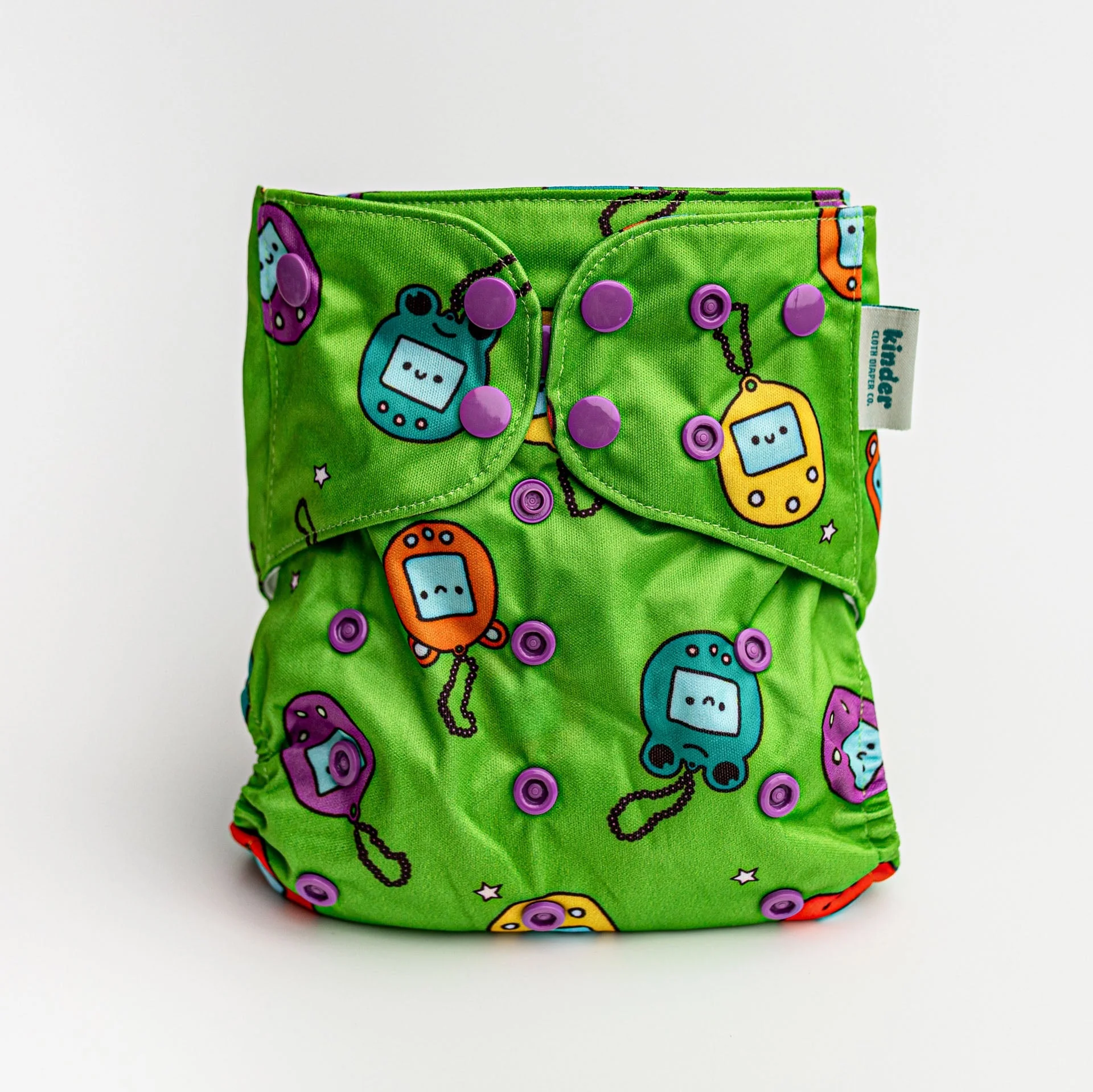 Kinder Cloth Diaper Co. Artist Collaborations Pocket Cloth Diaper with Athletic Wicking Jersey