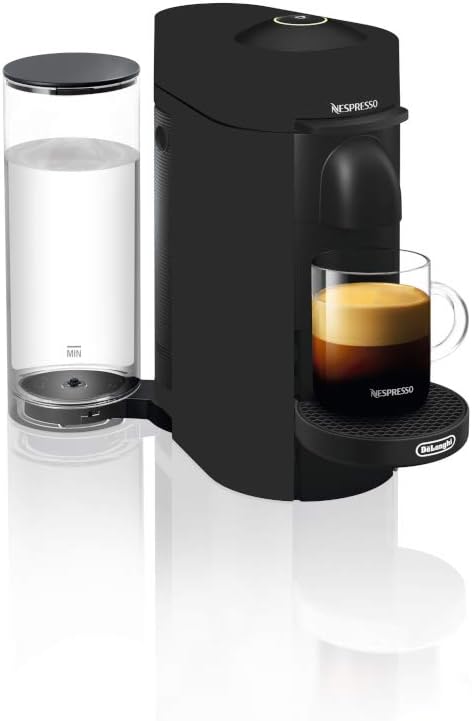 Nespresso Vertuo Plus Coffee and Espresso Maker by De'Longhi, Grey