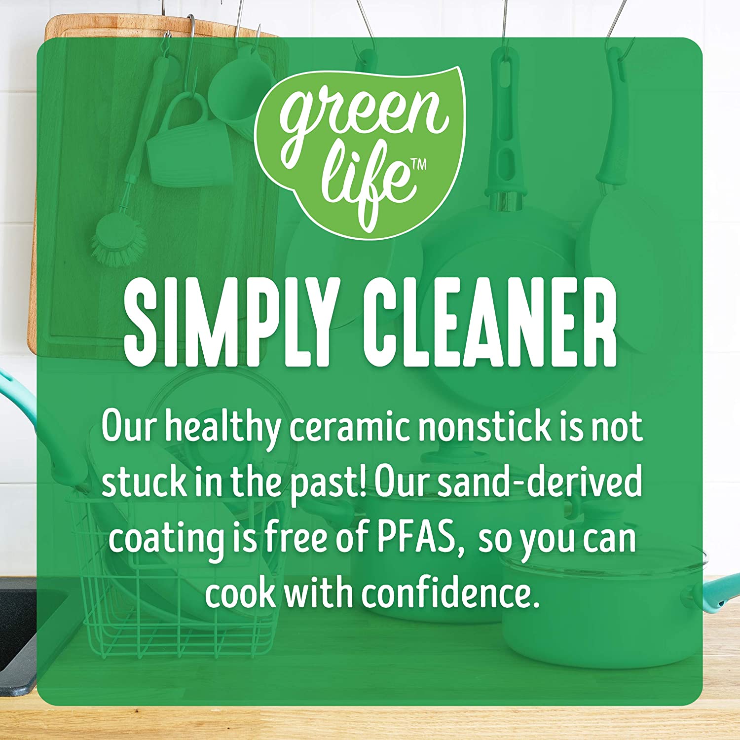 Ceramic non-stick 12-piece pan set