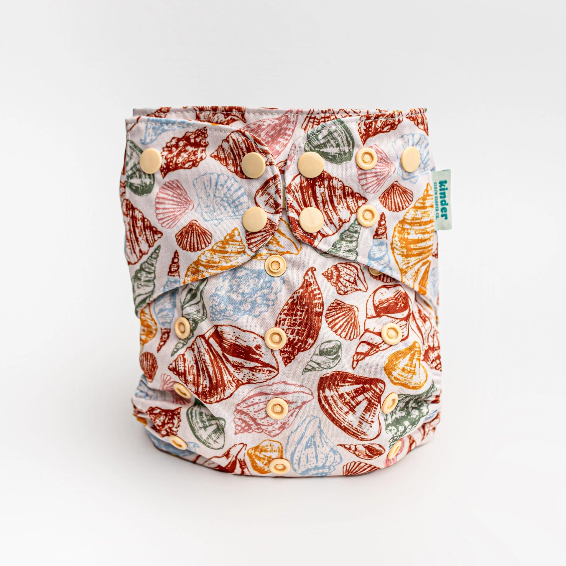 Kinder Cloth Diaper Co. Patterned Pocket Cloth Diaper with Athletic Wicking Jersey