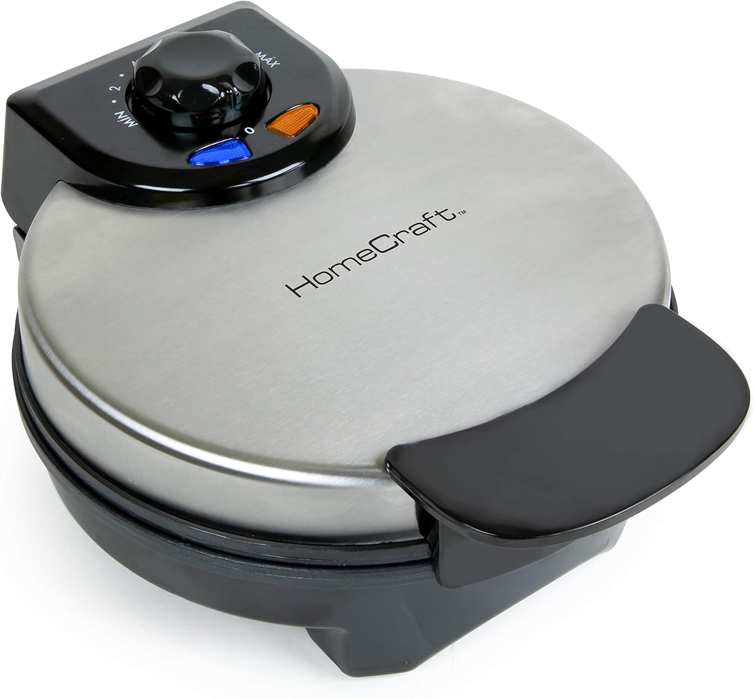 Nostalgia MyMini Cars and Trucks Shape Electric Waffle Maker, 5-Inch Non-Stick Griddle for Waffles, Hash Browns, Eggs, and More, Yellow