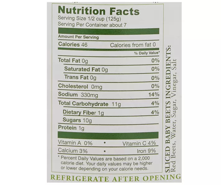 Sliced Baby Beets, 32 Oz.