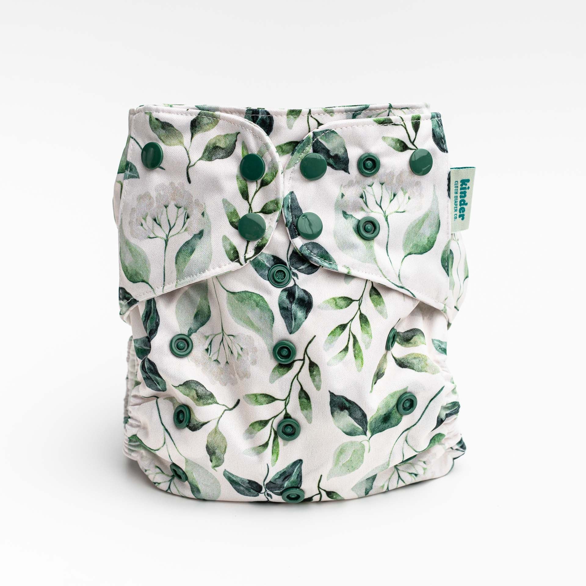 Kinder Cloth Diaper Co. Patterned Pocket Cloth Diaper with Athletic Wicking Jersey