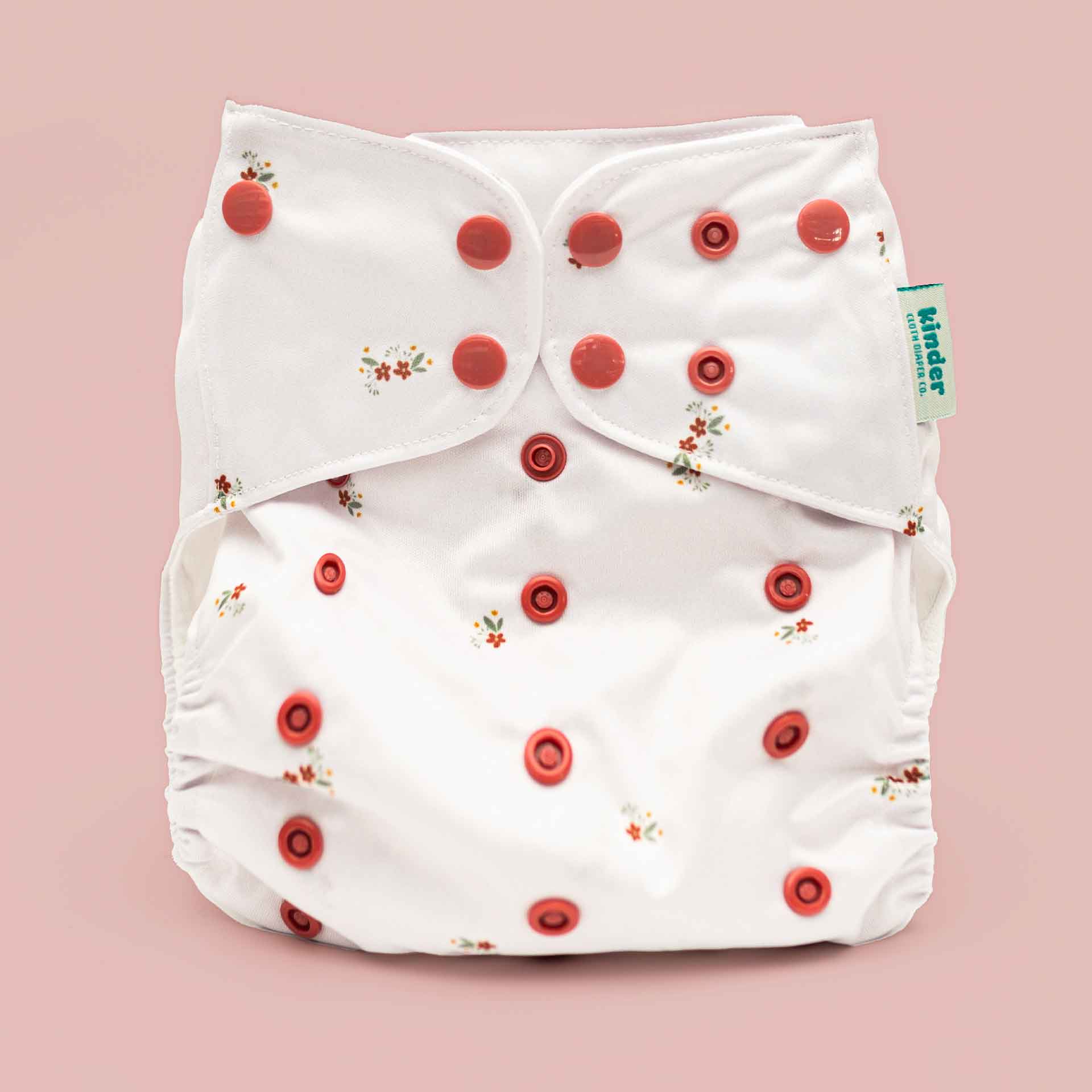 Kinder Cloth Diaper Co. Patterned Pocket Cloth Diaper with Athletic Wicking Jersey