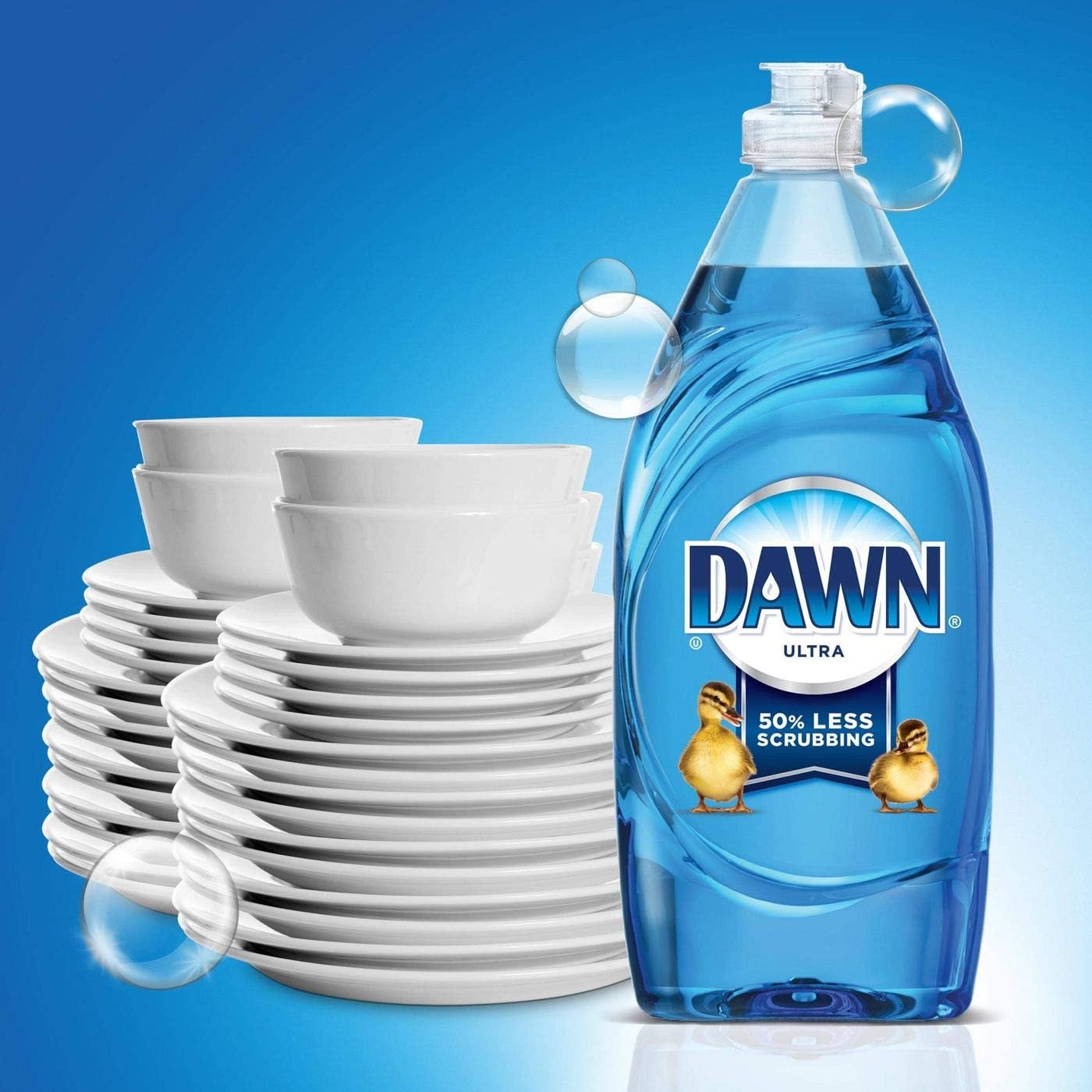 Dawn Dish Soap Ultra Dishwashing Liquid, Dish Soap Refill, Original Scent, 56 Fl Oz (Pack of 2)