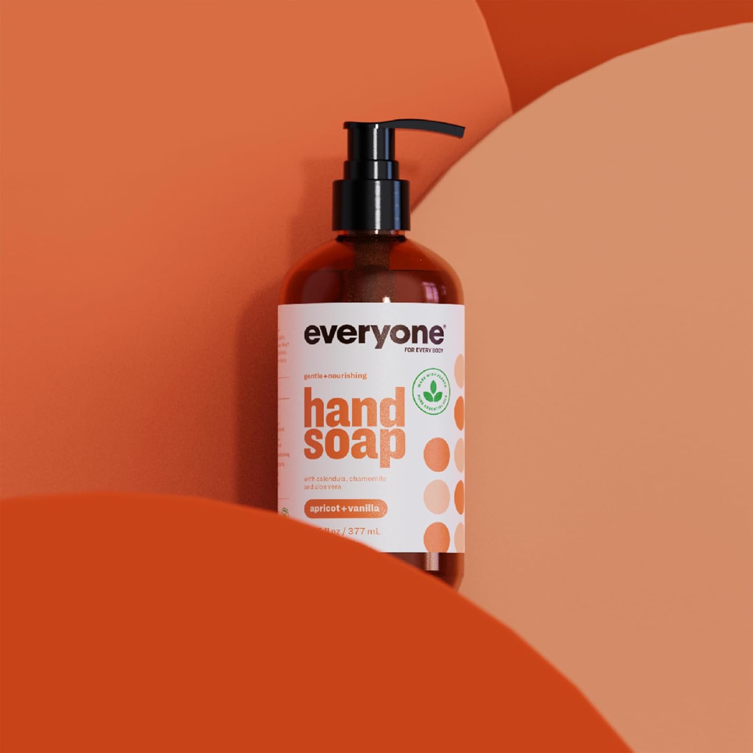Everyone Liquid Hand Soap, 12.75 Ounce (Pack of 3), Meyer Lemon and Mandarin, Plant-Based Cleanser with Pure Essential Oils
