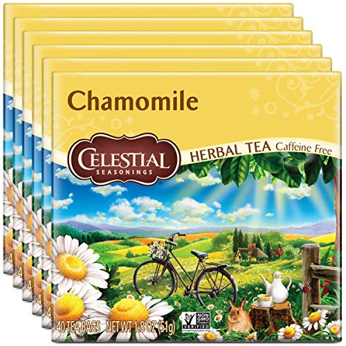 Celestial Seasonings Bengal Spice Herbal Tea, Caffeine Free, 20 Tea Bags Box, (Pack of 6)