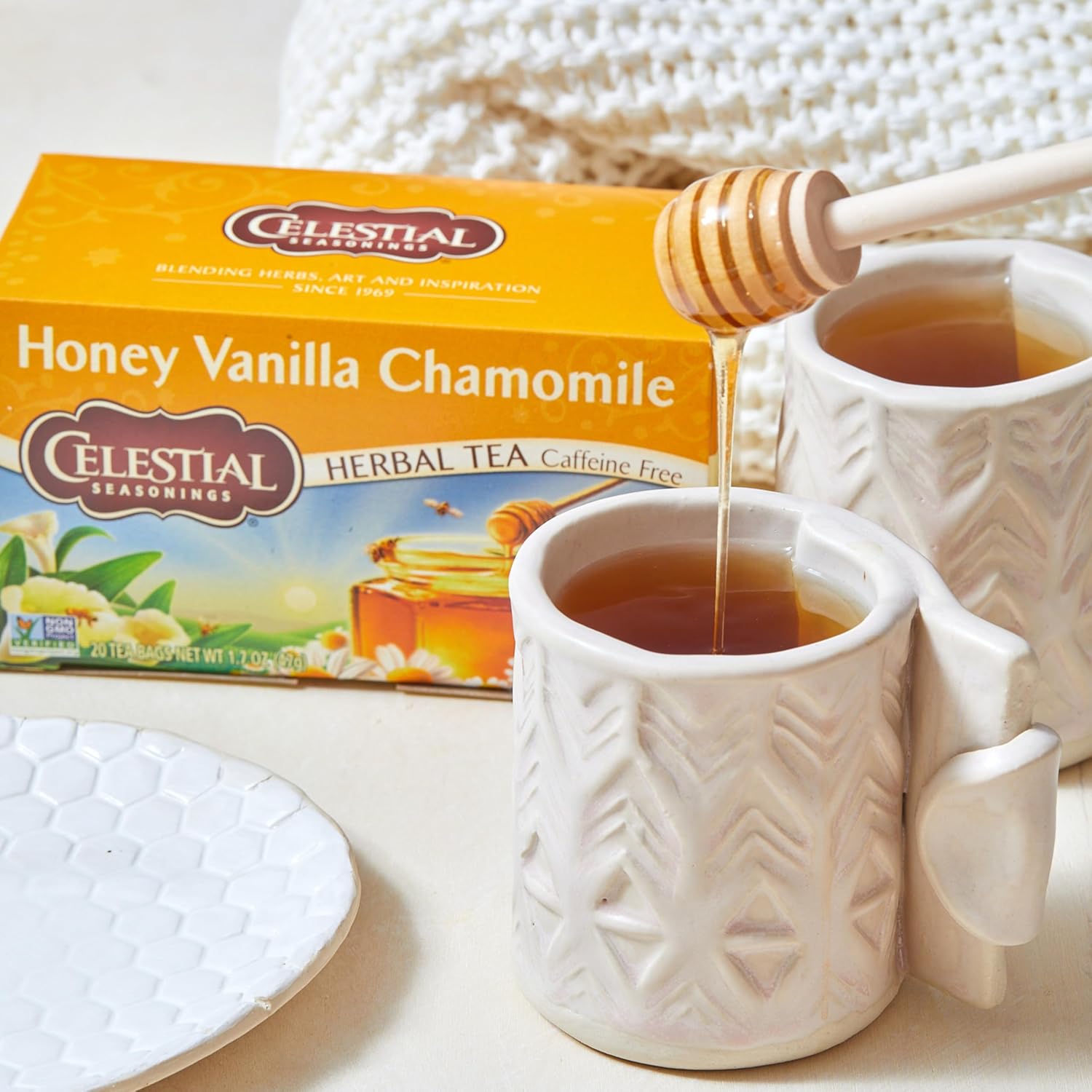 Celestial Seasonings Bengal Spice Herbal Tea, Caffeine Free, 20 Tea Bags Box, (Pack of 6)