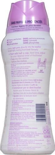 Downy Light In Wash Scent Booster Beads, Ocean Mist Scent, 24 oz, Downy Scent Booster Beads, Laundry Beads, No Heavy Perfumes