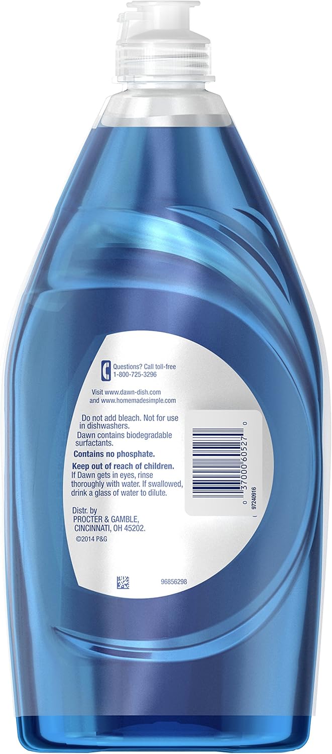 Dawn Dish Soap Ultra Dishwashing Liquid, Dish Soap Refill, Original Scent, 56 Fl Oz (Pack of 2)