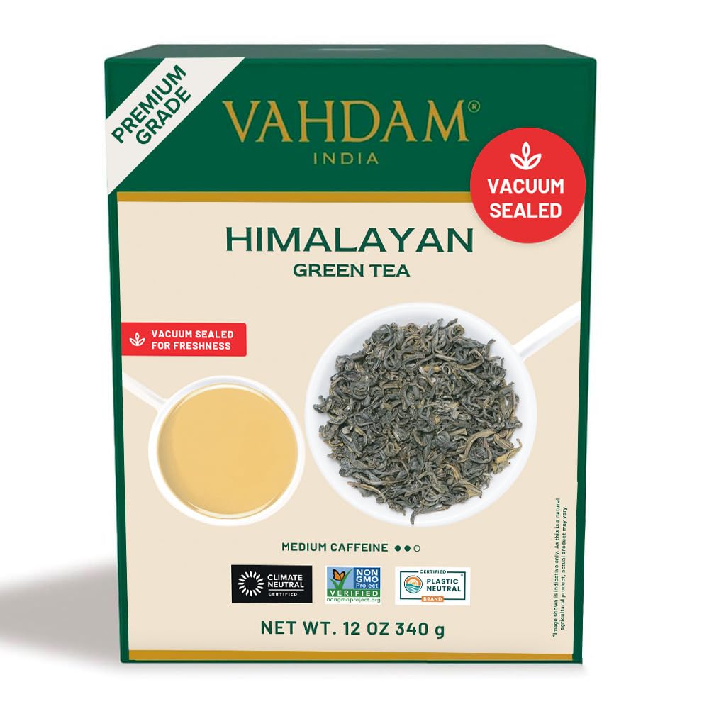 VAHDAM, Organic Turmeric Ginger Herbal Tea Bags (100 Pyramid Tea Bags) Caffeine Free, Non GMO, Gluten Free | 100% Pure Herbal Blend - Savory & Spicy | Plant-Based Tea Bags | Resealable Ziplock Pouch