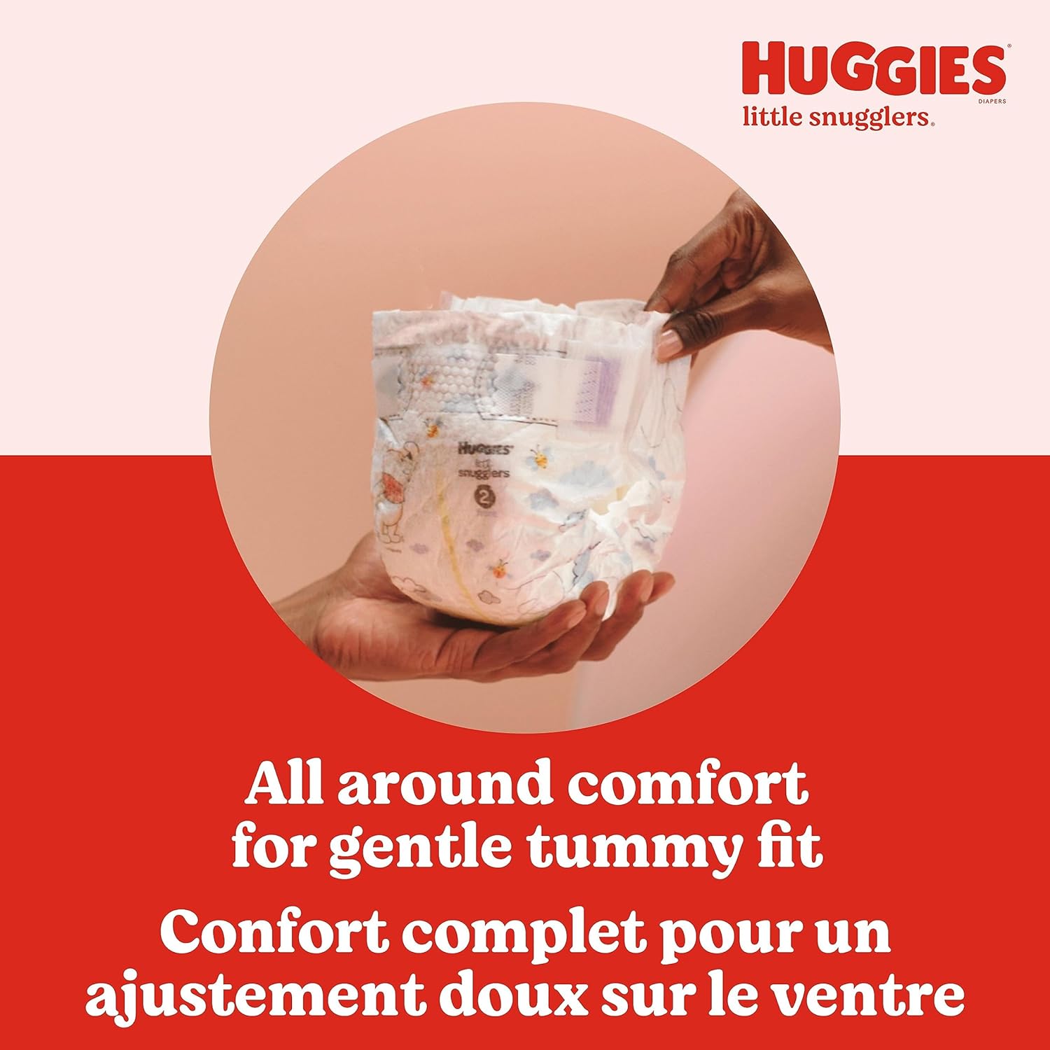 Huggies Size 1 Diapers, Little Snugglers Diapers, Size 1 (8-14 lbs), 198 Ct (6 packs of 33)