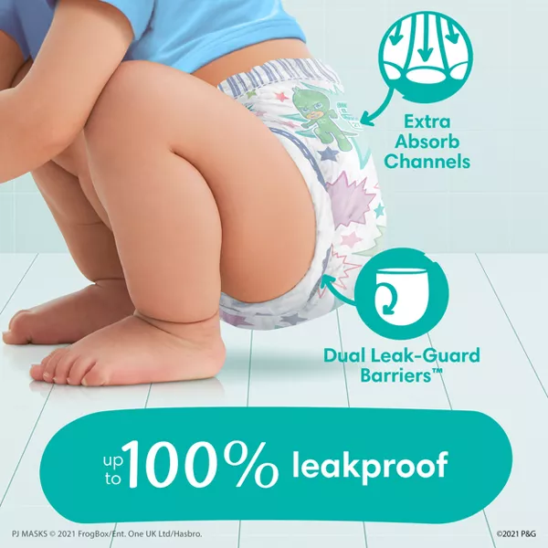 Pampers Easy Ups Training Underwear Boys Size 4 2T-3T 74 Count