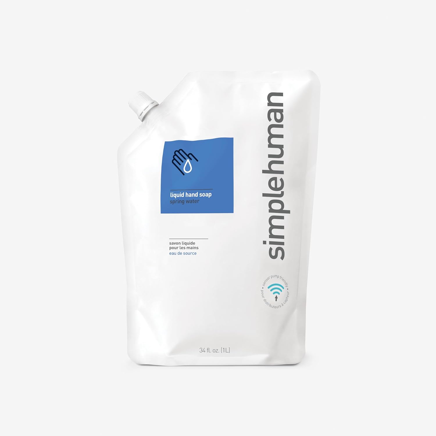 simplehuman Lavender Moisturizing Liquid Hand Soap Refill Pouch, 34 Fl. Oz.