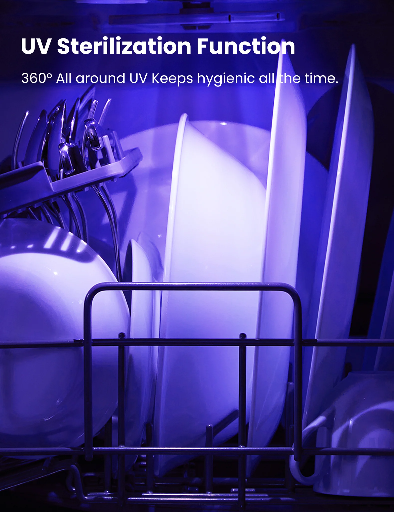 6L Countertop Dishwasher