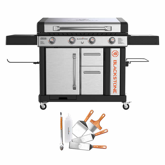 Blackstone Patio Pro 36in Cabinet Griddle w/Hood & Deluxe Tool Kit